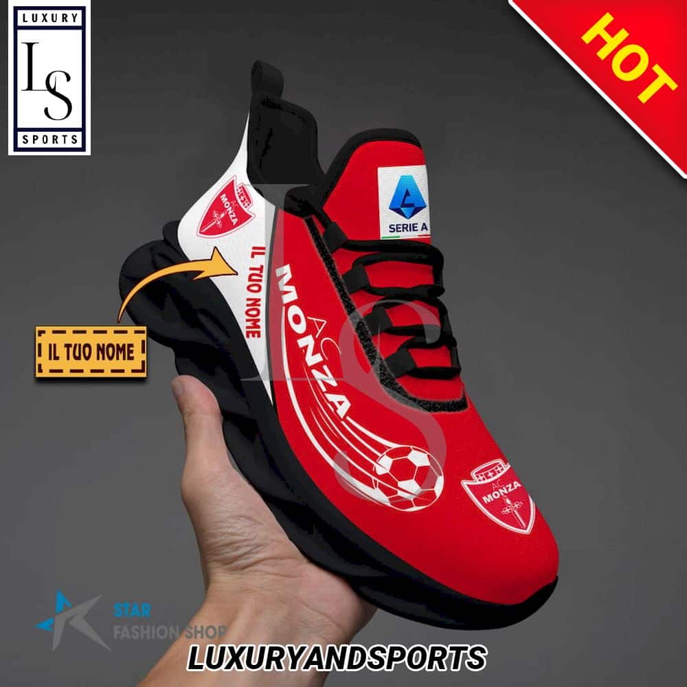 AC Monza Serie A Custom Name Max Soul Shoes 5