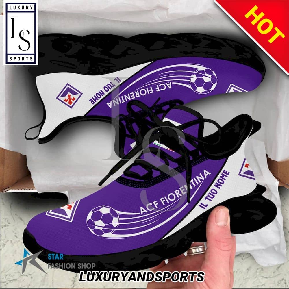ACF Fiorentina Serie A Custom Name Max Soul Shoes 3