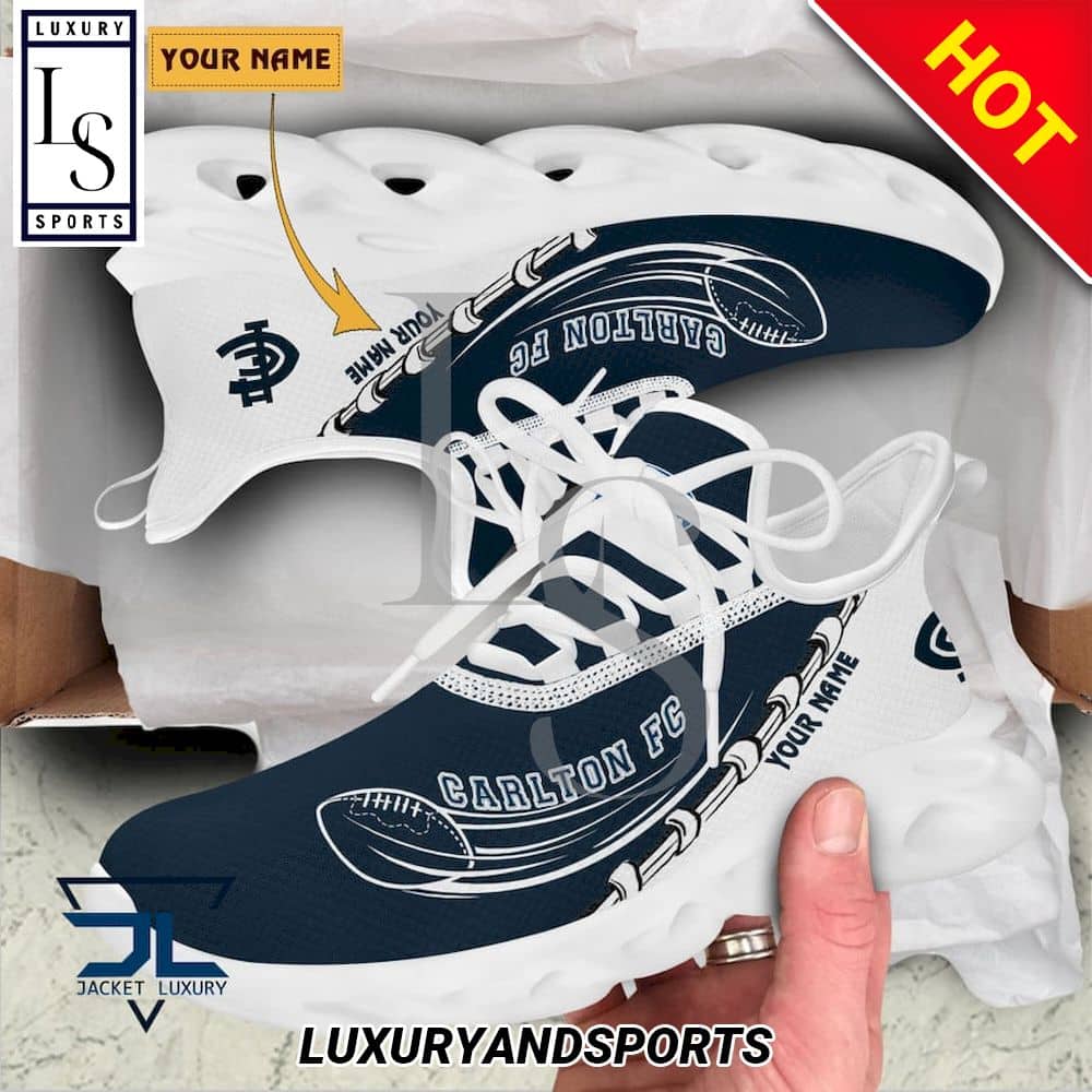 AFL Carlton Football Club Custom Max Soul Shoes 3