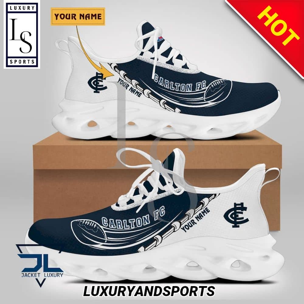 AFL Carlton Football Club Custom Max Soul Shoes 2