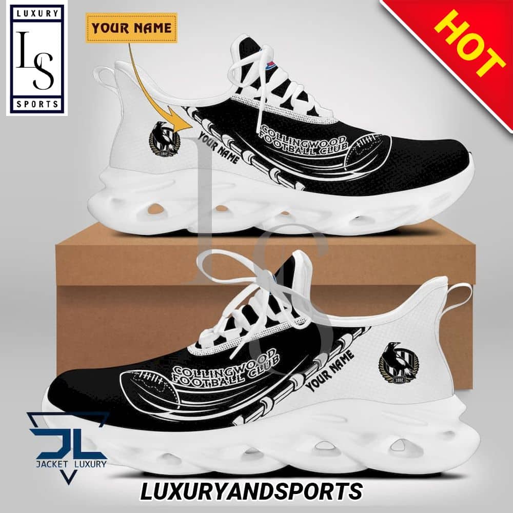 AFL Collingwood Football Club Custom Max Soul Shoes 1