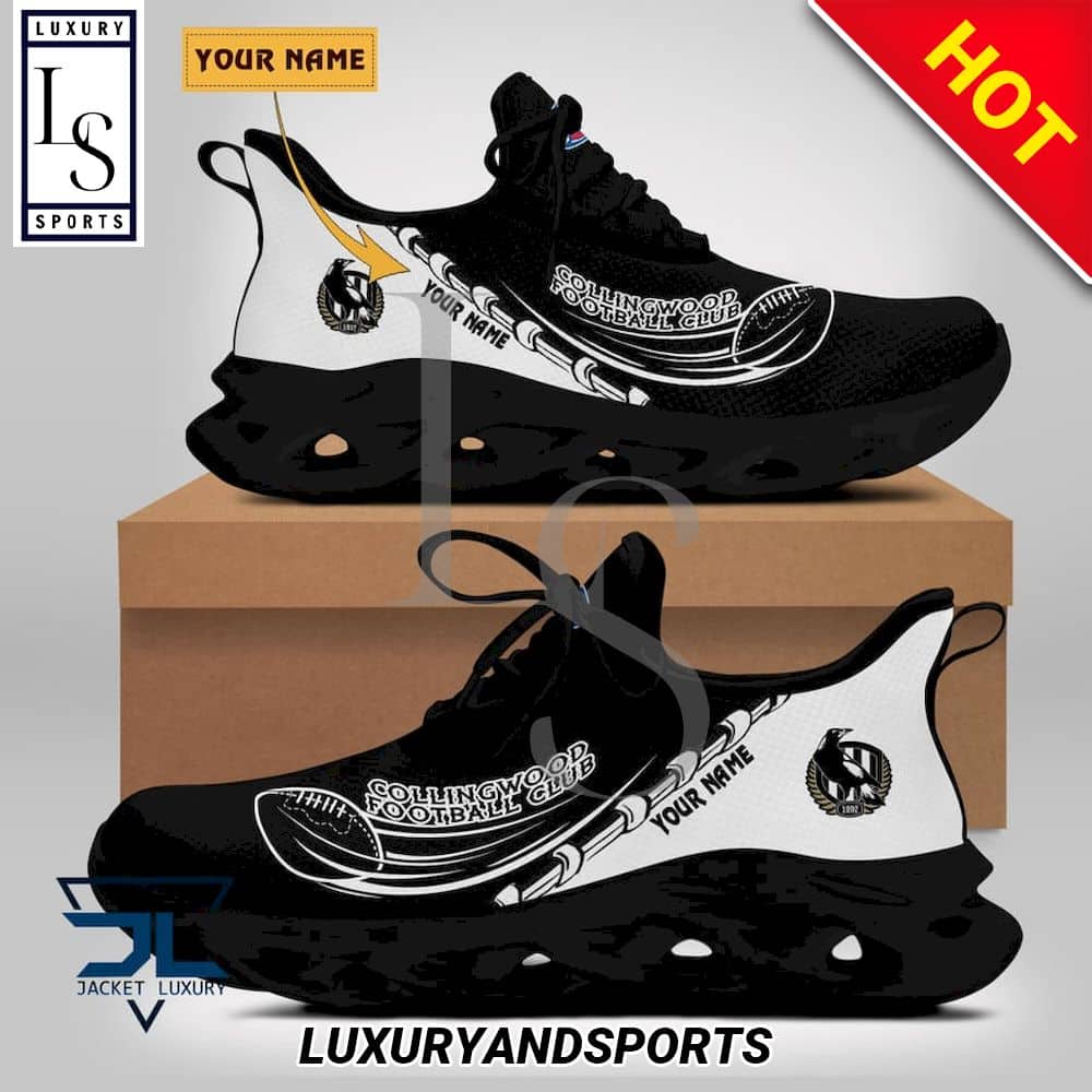 AFL Collingwood Football Club Custom Max Soul Shoes 2