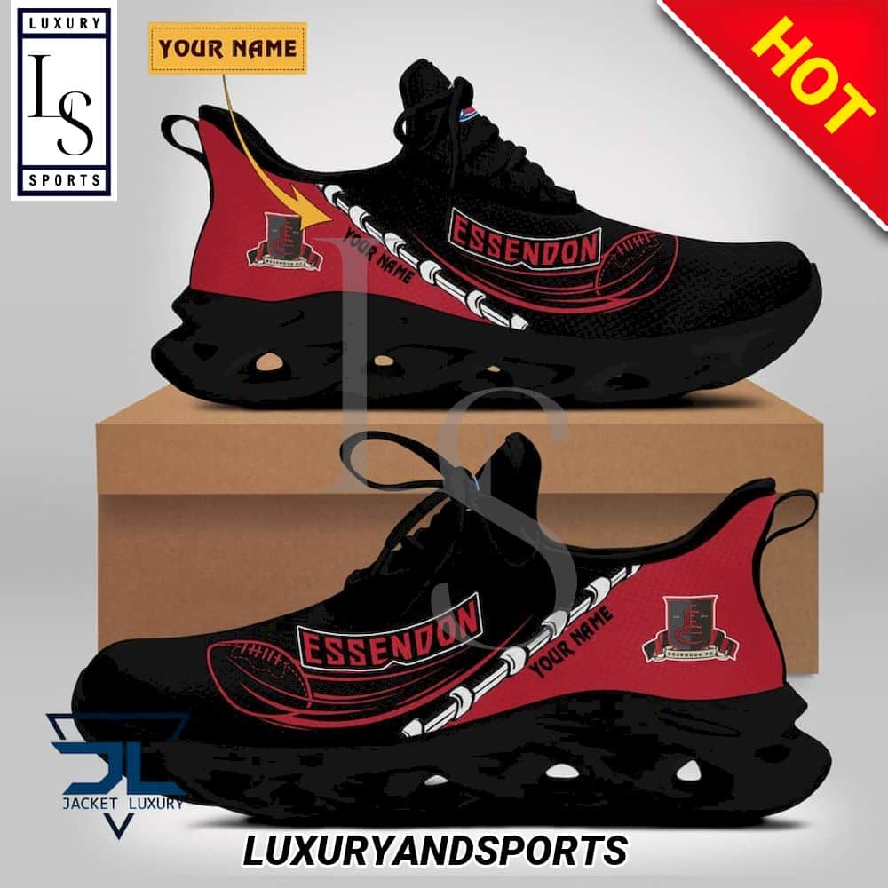 AFL Essendon Football Club Custom Max Soul Shoes 2