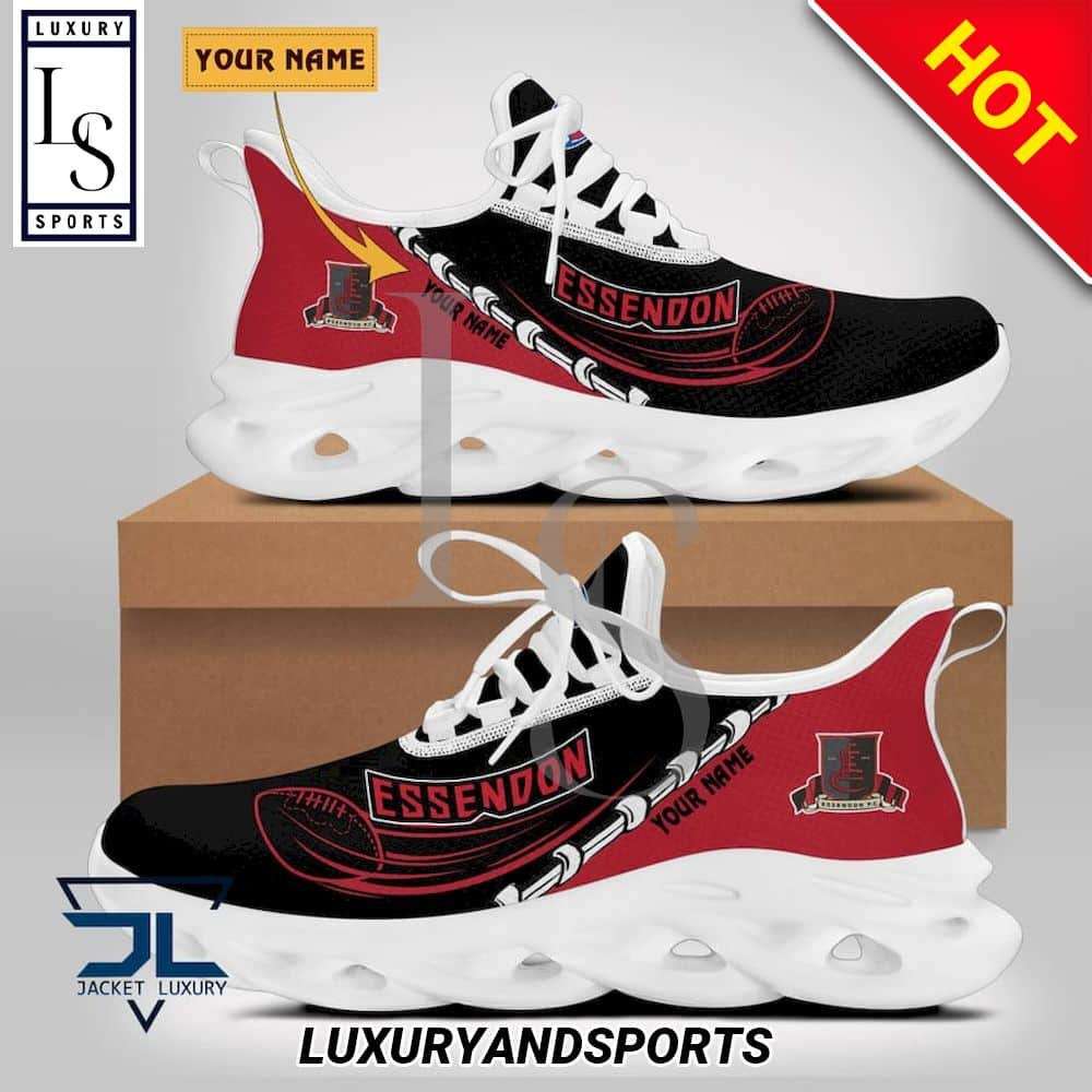 AFL Essendon Football Club Custom Max Soul Shoes 1
