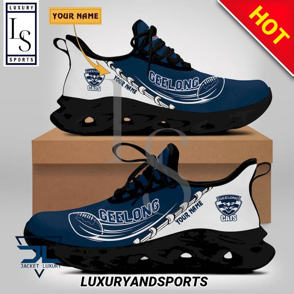 AFL Geelong Football Club Custom Max Soul Shoes 3