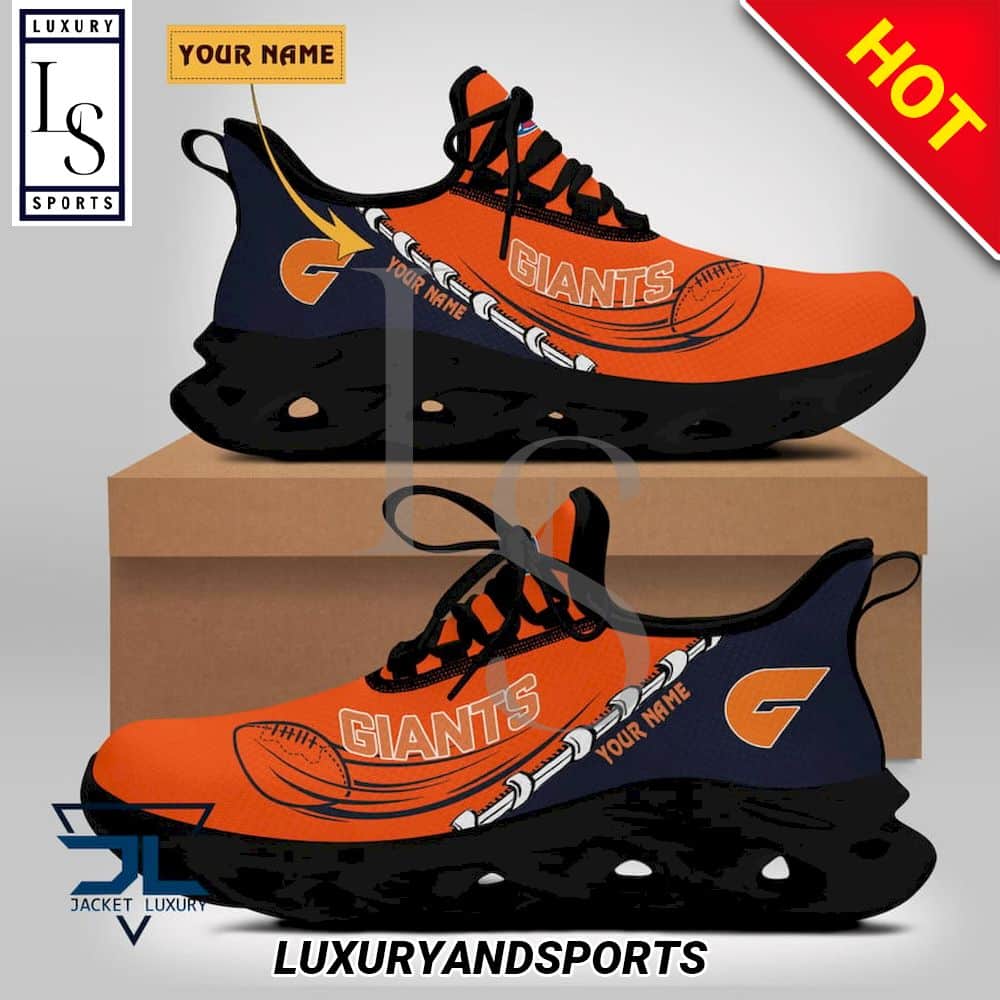 AFL Greater Western Sydney Giants Custom Max Soul Shoes 1