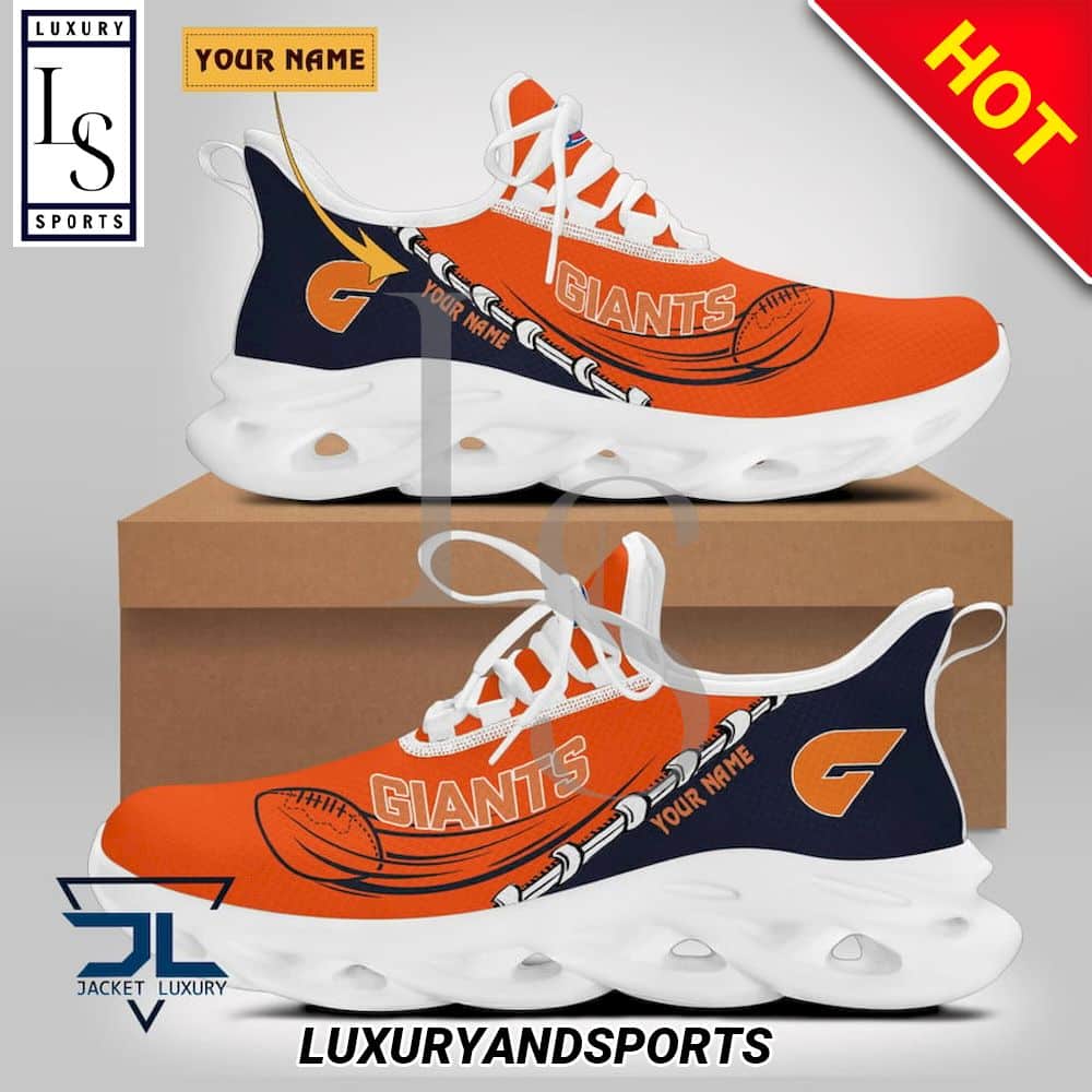 AFL Greater Western Sydney Giants Custom Max Soul Shoes 2