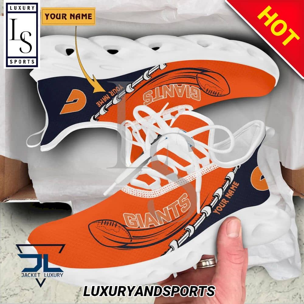 AFL Greater Western Sydney Giants Custom Max Soul Shoes 4