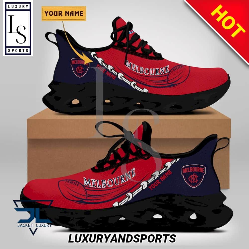 AFL Melbourne Football Club Custom Max Soul Shoes 2