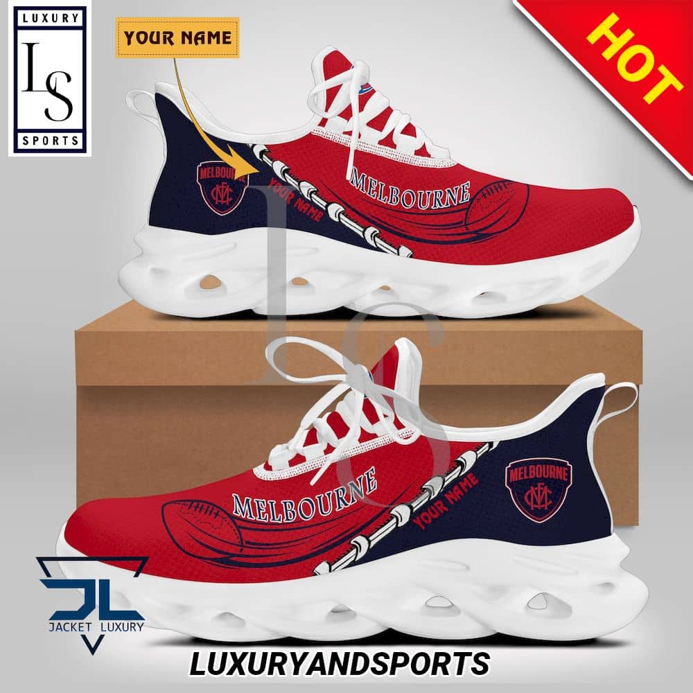 AFL Melbourne Football Club Custom Max Soul Shoes 1