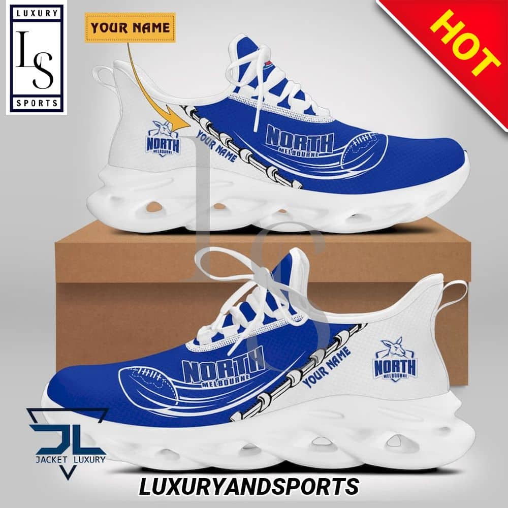 AFL North Melbourne Football Club Custom Max Soul Shoes 1