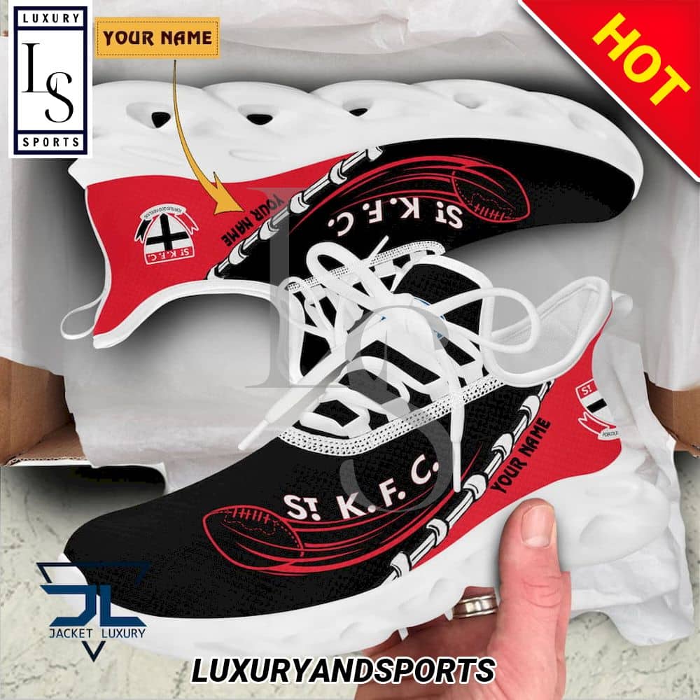 AFL St Kilda Football Club Custom Max Soul Shoes 3