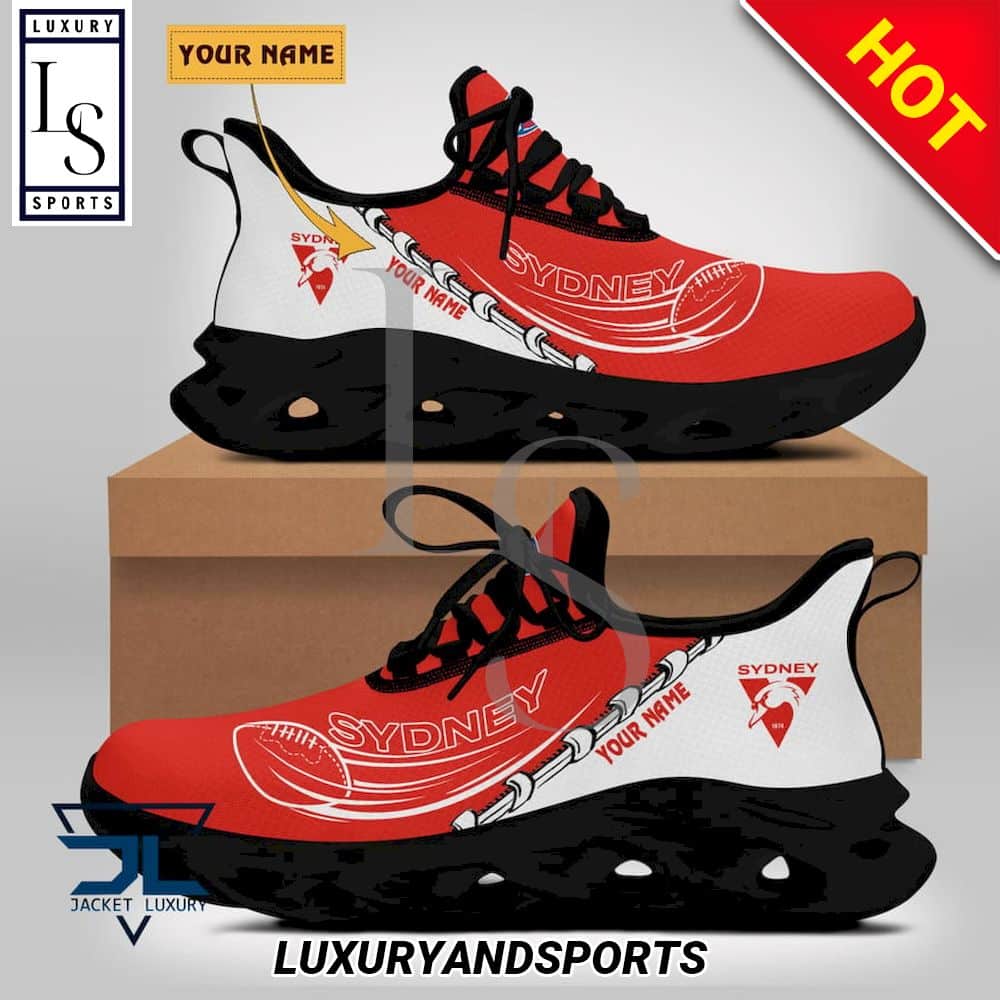 AFL Sydney Swans Custom Max Soul Shoes 2