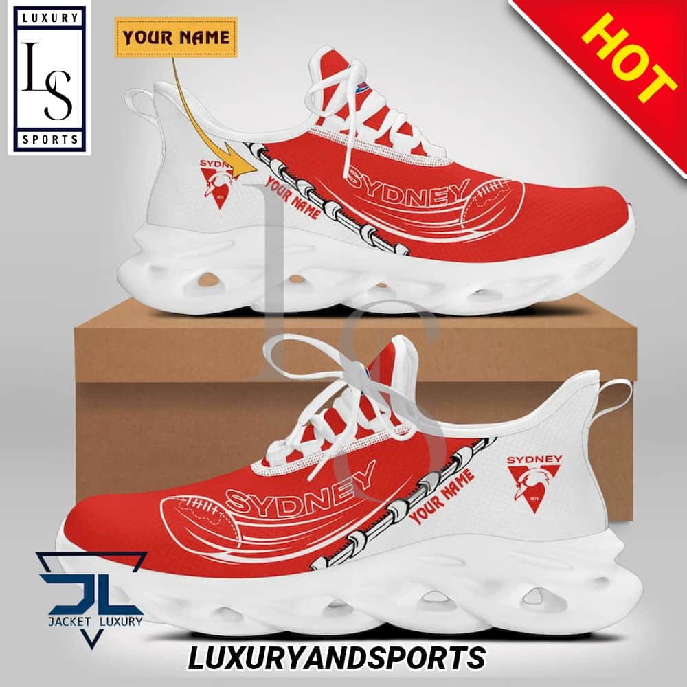 AFL Sydney Swans Custom Max Soul Shoes 1