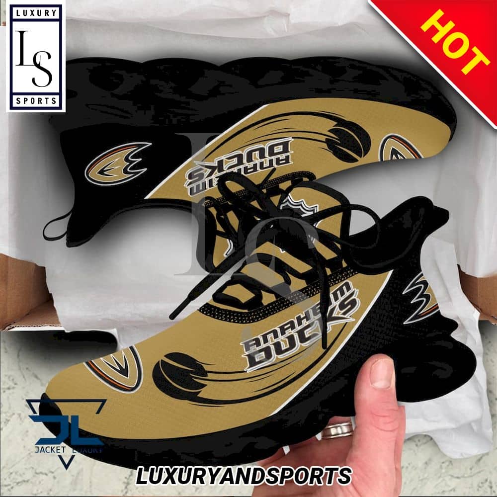 Anaheim Ducks Logo NHL Max Soul Shoes 4