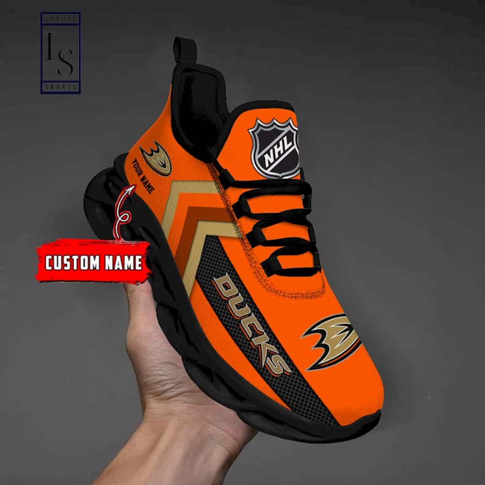 Anaheim Ducks NHL Custom Max Soul Shoes 3