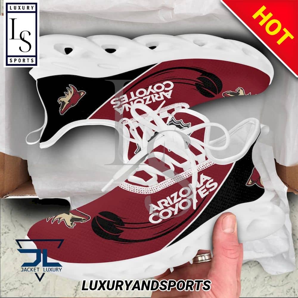Arizona Coyotes Logo NHL Max Soul Shoes 2