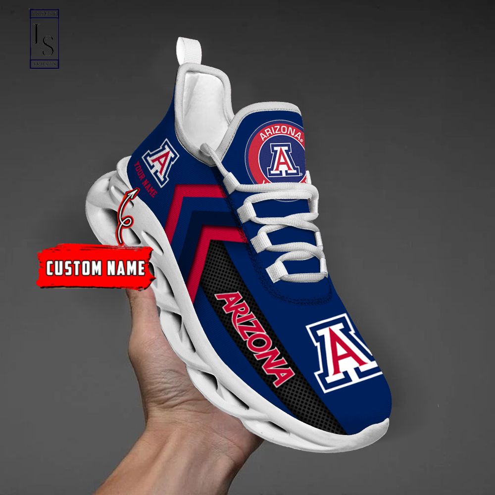Arizona Wildcats Custom Max Soul Sneaker Shoes 2