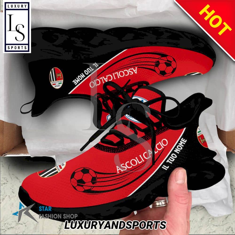 Ascoli Calcio 1898 Serie B Custom Name Max Soul Shoes 6