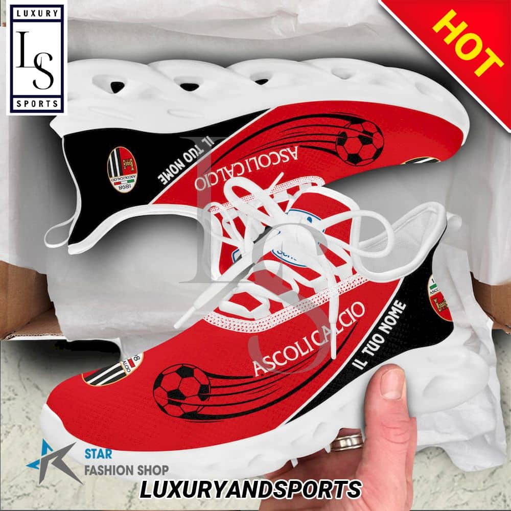 Ascoli Calcio 1898 Serie B Custom Name Max Soul Shoes 5