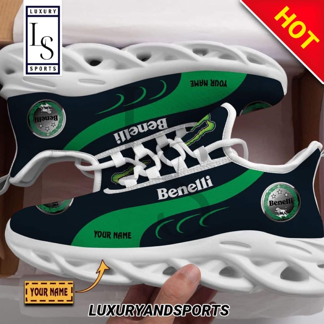 Benelli Monster Custom Max Soul Sneakers 2