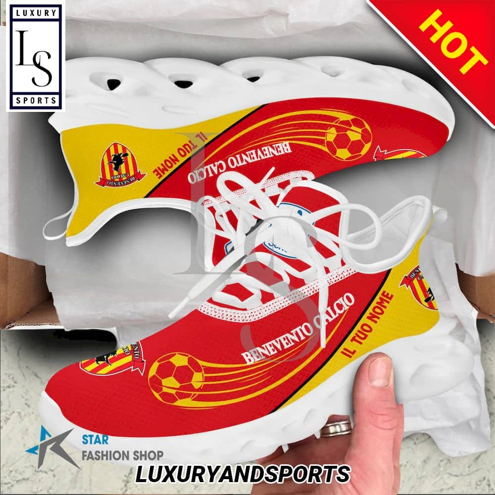 Benevento Calcio Serie B Custom Name Max Soul Shoes 5