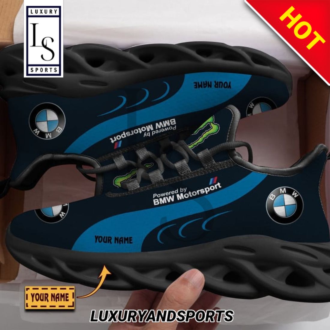 BMW Motorsport Monster Custom Max Soul Sneakers 2