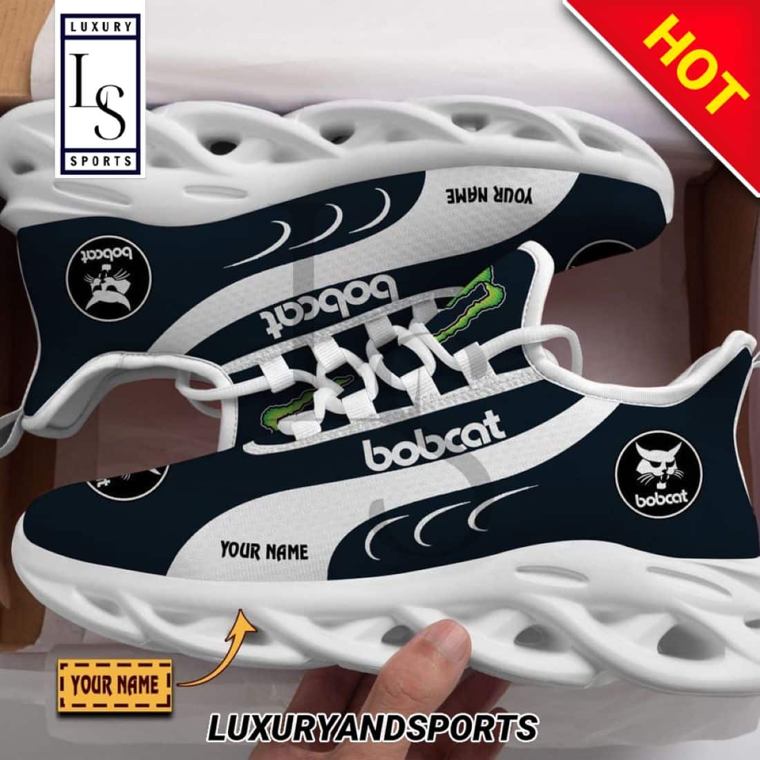 Bobcat Monster Custom Max Soul Sneakers 4