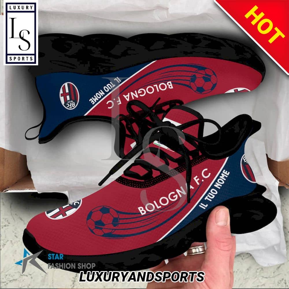 Bologna Fc Serie A Custom Name Max Soul Shoes 5