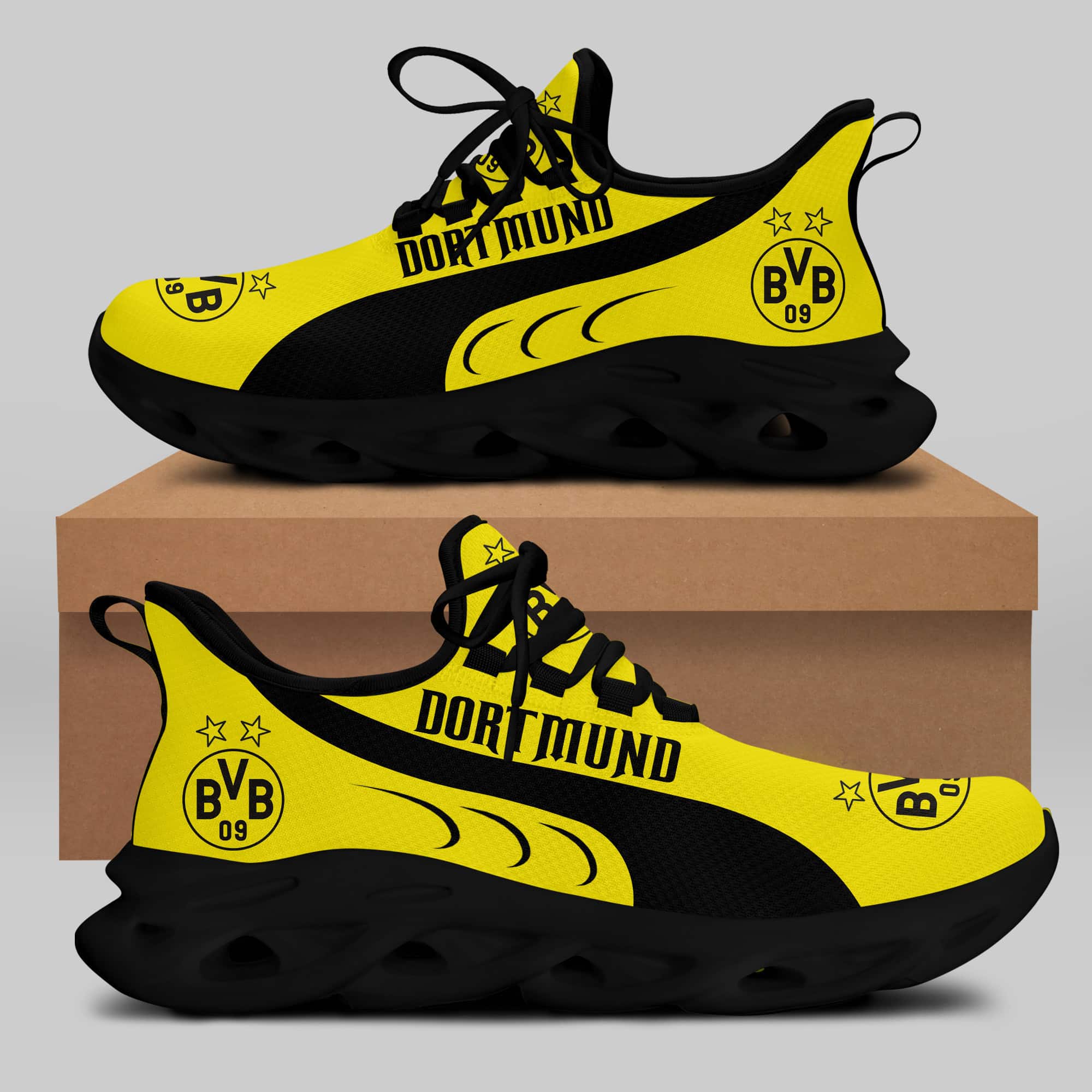 Borussia Dortmund Running Shoes Max Soul Shoes Sneakers Ver 1 1