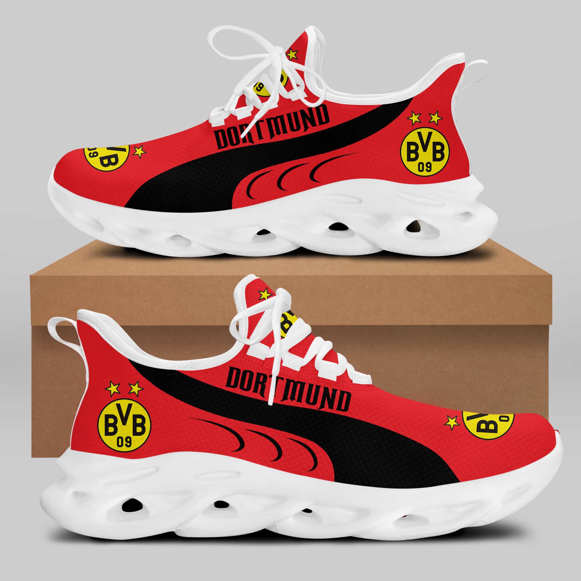 Borussia Dortmund Running Shoes Max Soul Shoes Sneakers Ver 3 2