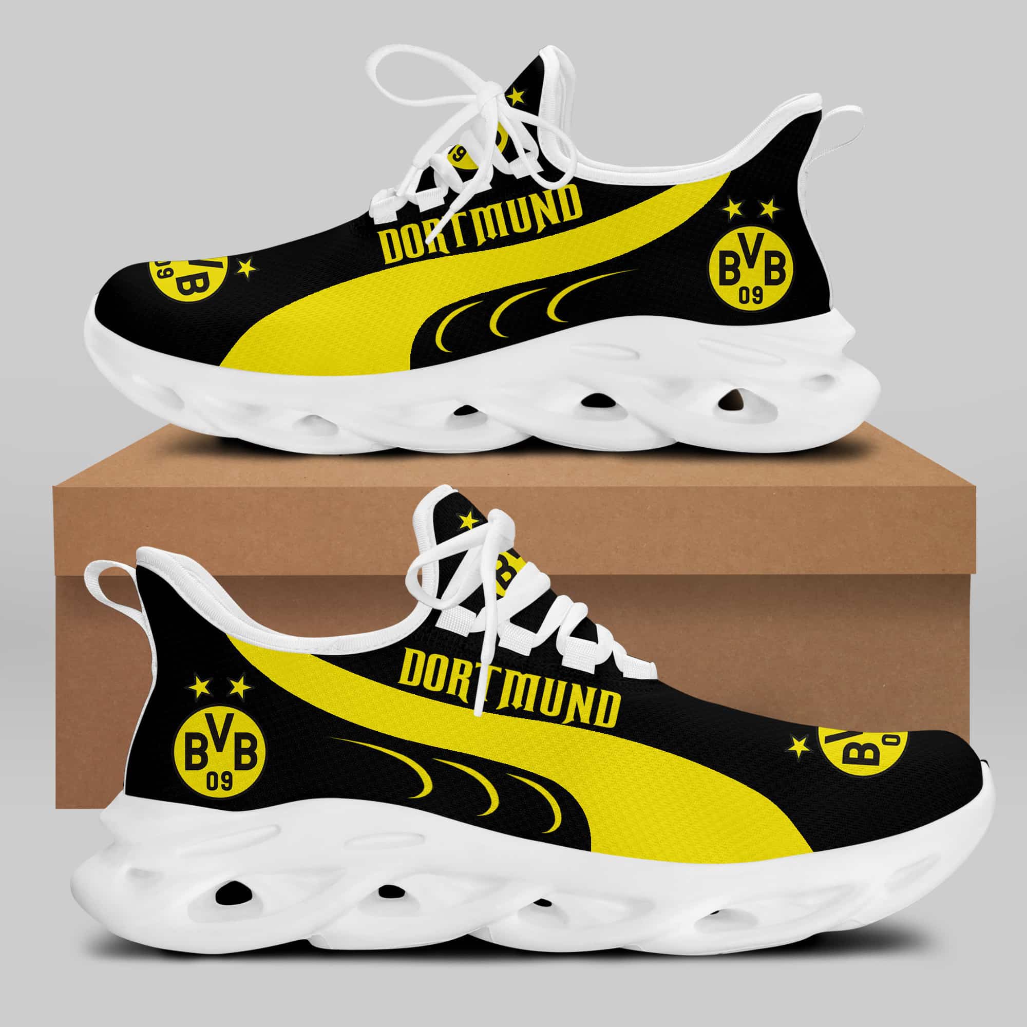 Borussia Dortmund Running Shoes Max Soul Shoes Sneakers Ver 4 2