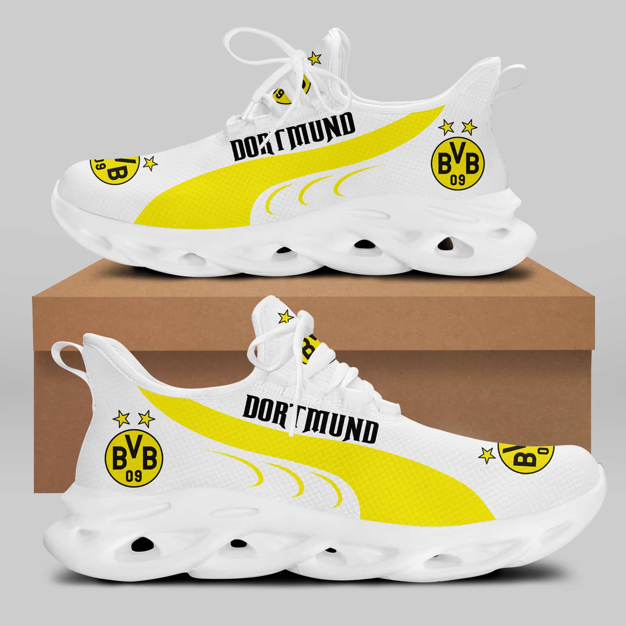Borussia Dortmund Running Shoes Max Soul Shoes Sneakers Ver 7 2