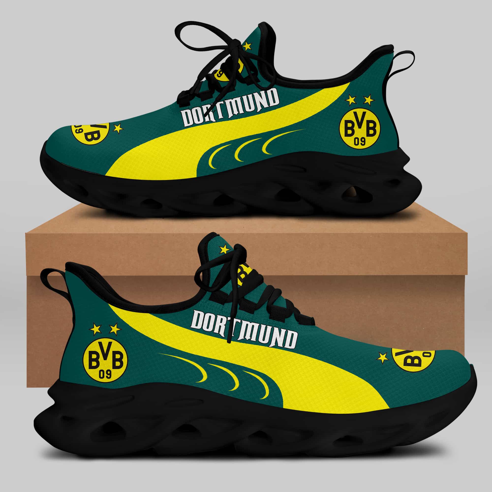 Borussia Dortmund Running Shoes Max Soul Shoes Sneakers Ver 8 1
