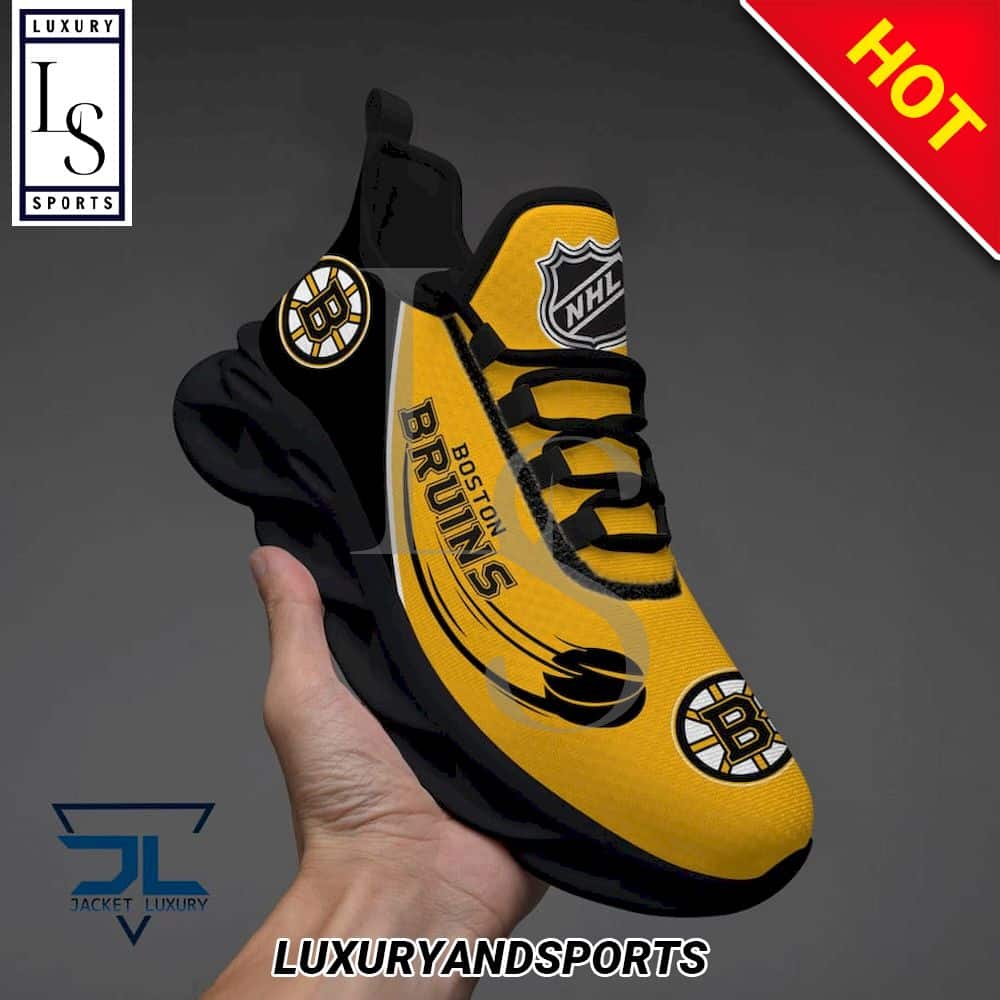 Boston Bruins Logo NHL Max Soul Shoes 6