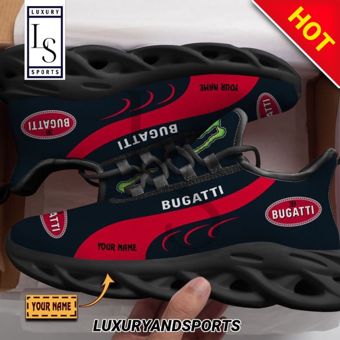 Bugati Monster Custom Max Soul Sneakers 2