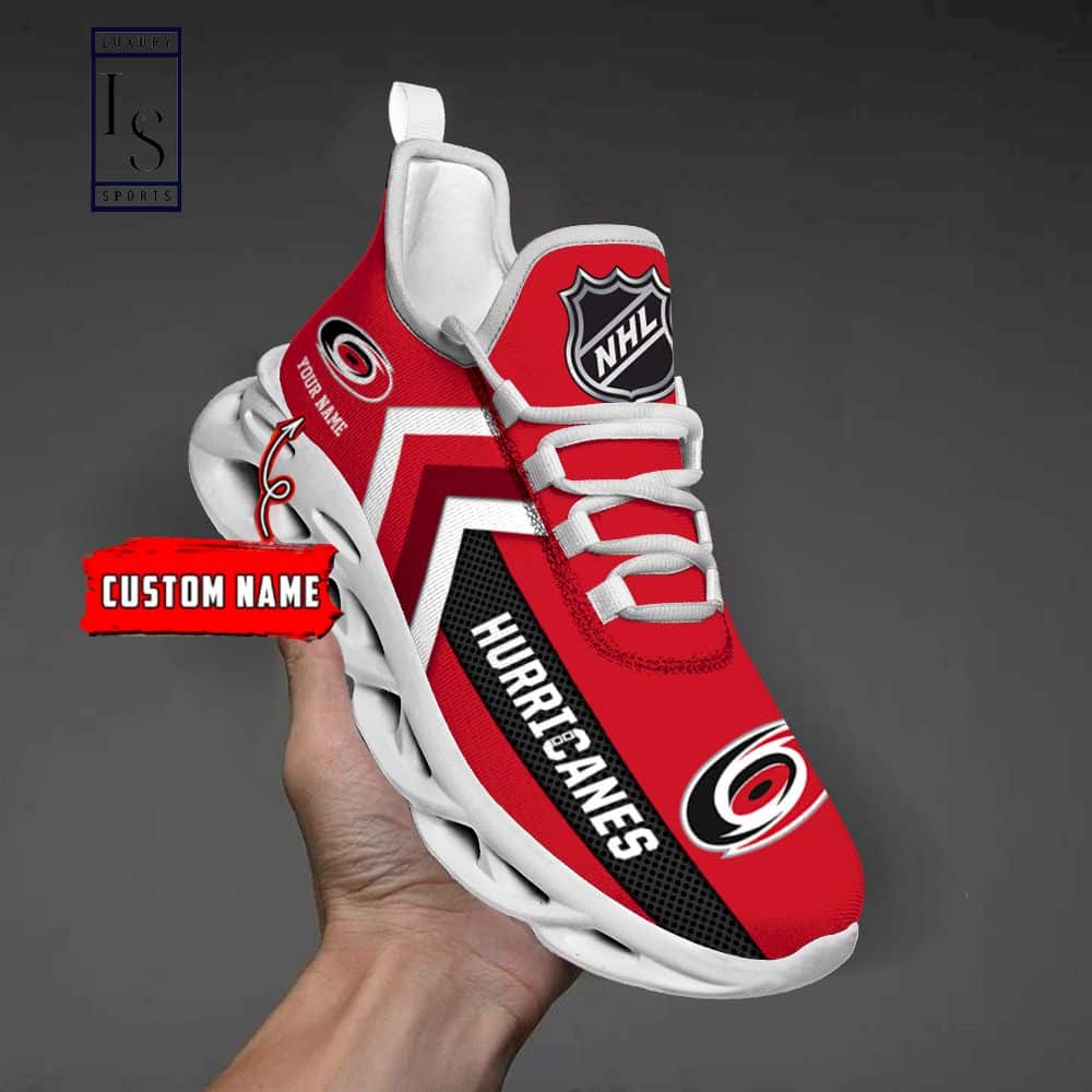 Carolina Hurricanes NHL Custom Max Soul Shoes 4