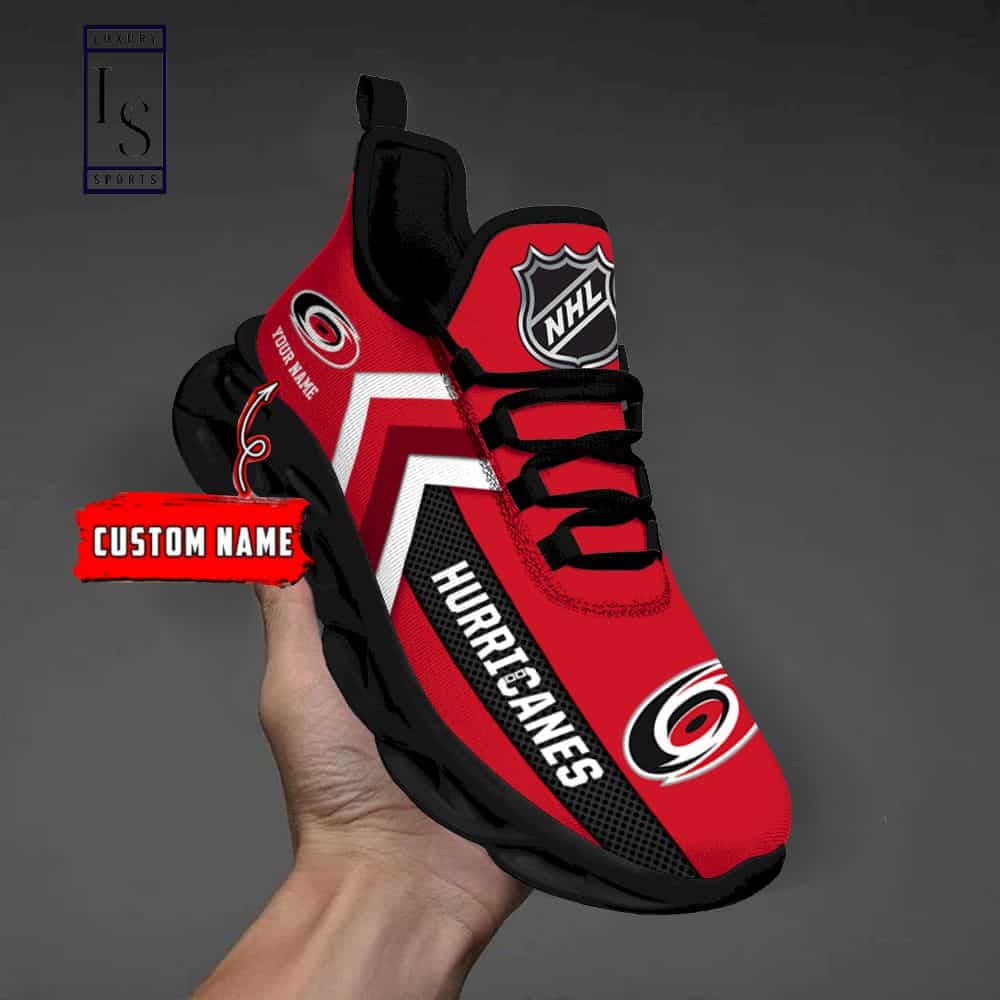 Carolina Hurricanes NHL Custom Max Soul Shoes 3
