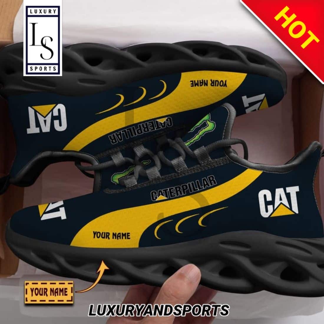Caterpillar Inc Monster Custom Max Soul Sneakers 2