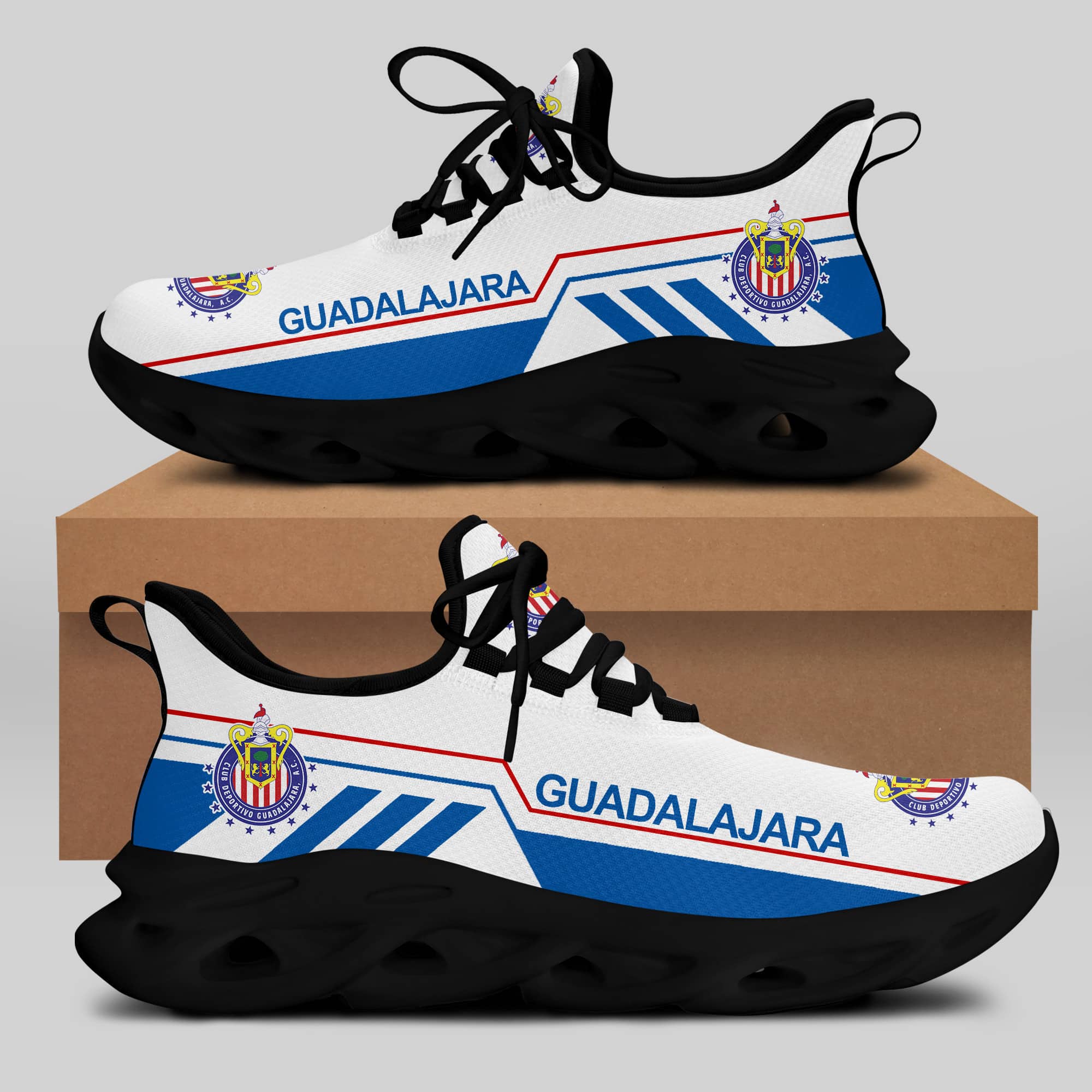 C.D. Guadalajara Running Shoes Max Soul Shoes Sneakers Ver 11 2