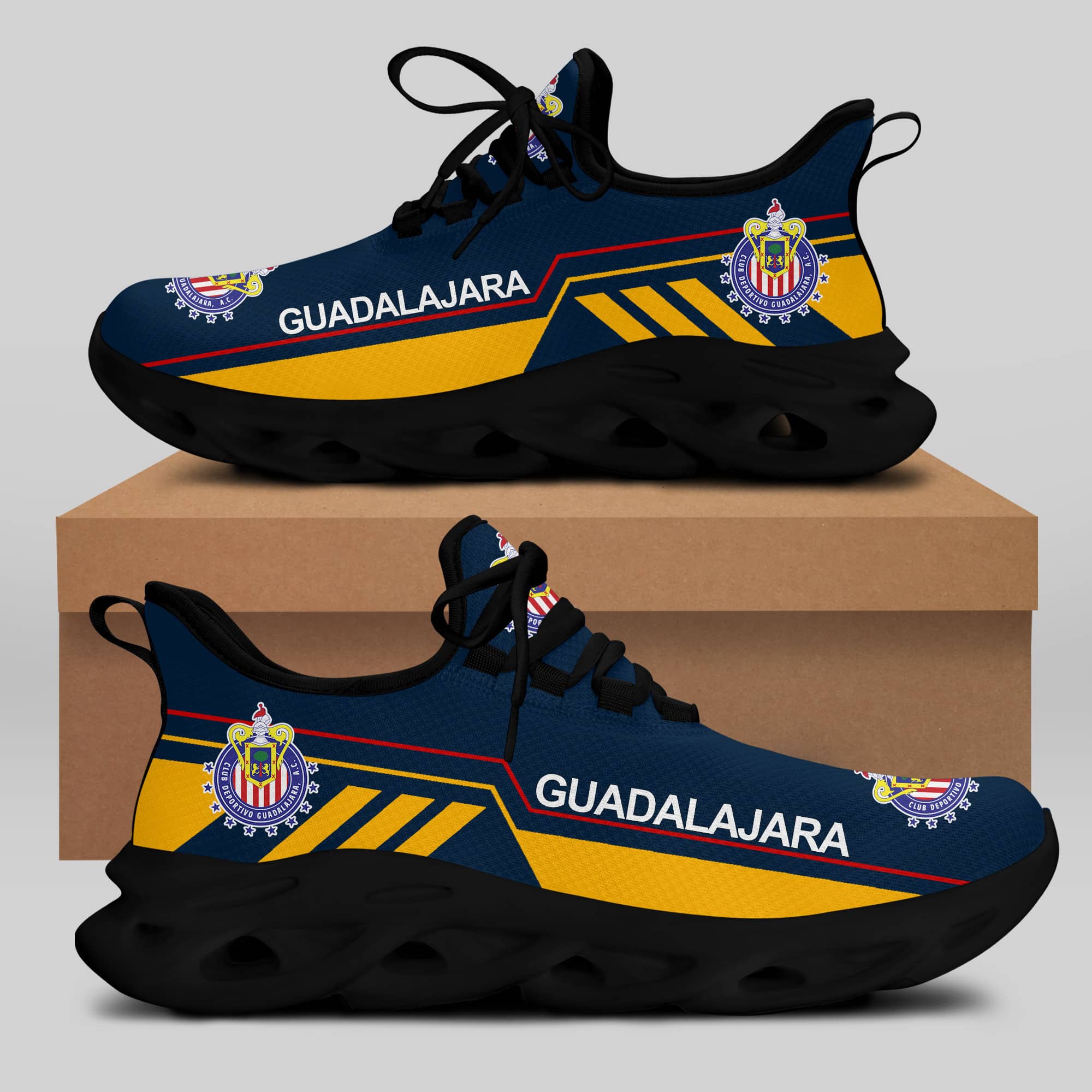 C.D. Guadalajara Running Shoes Max Soul Shoes Sneakers Ver 9 1