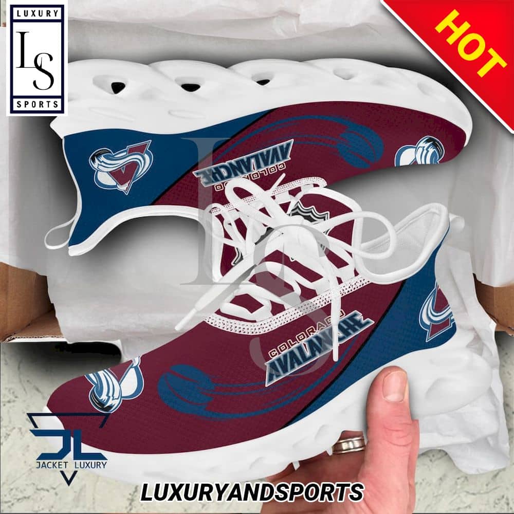 Colorado Avalanche Logo NHL Max Soul Shoes 2