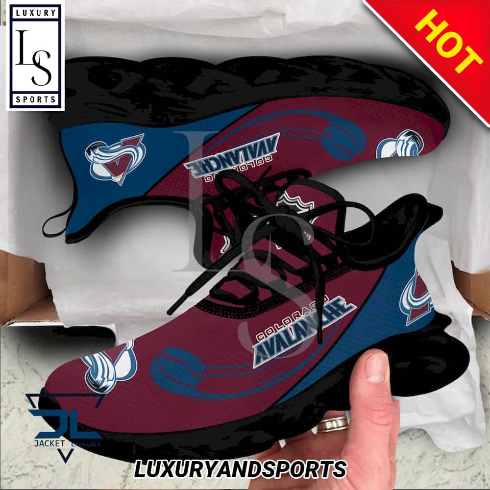 Colorado Avalanche Logo NHL Max Soul Shoes 4