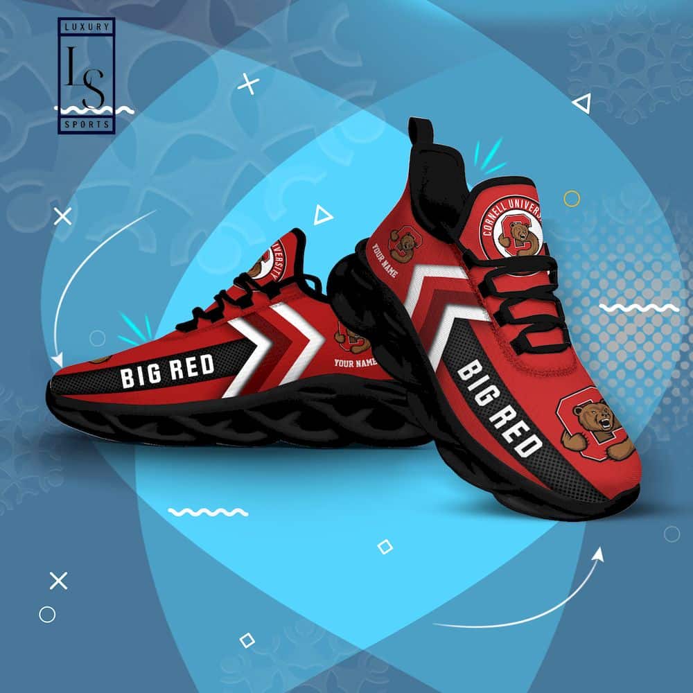 Cornell Big Red Custom Max Soul Shoes 2