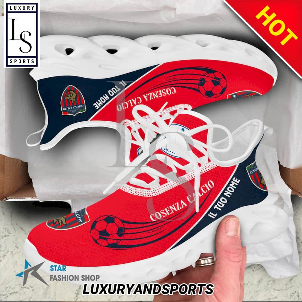 Cosenza Calcio Serie B Custom Name Max Soul Shoes 4
