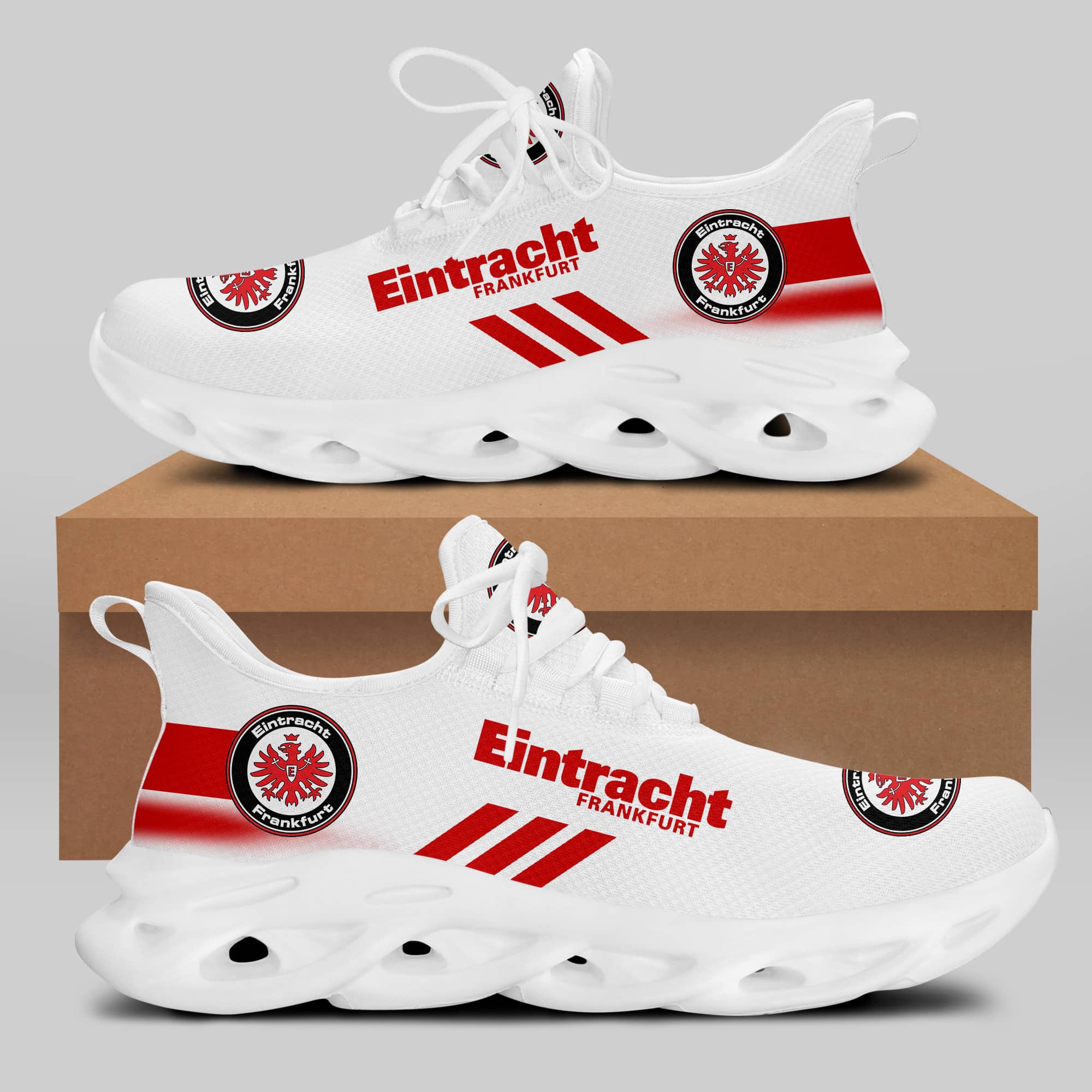 Eintracht Frankfurt Running Shoes Max Soul Shoes Sneakers Ver 9 - HomeFavo