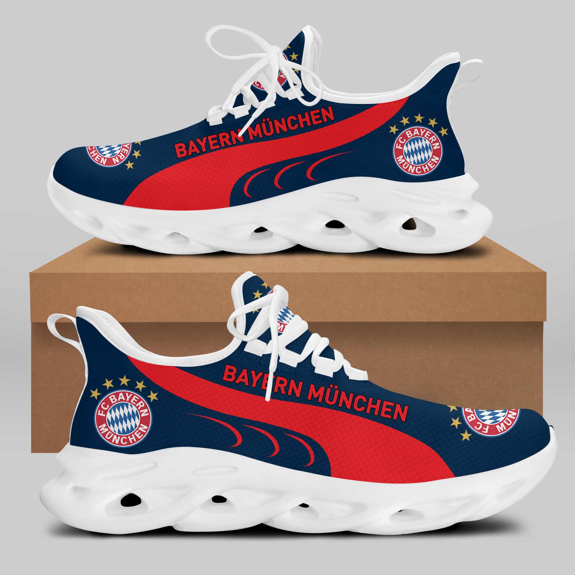 Fc Bayern Munich Running Shoes Max Soul Shoes Sneakers Ver 5 2