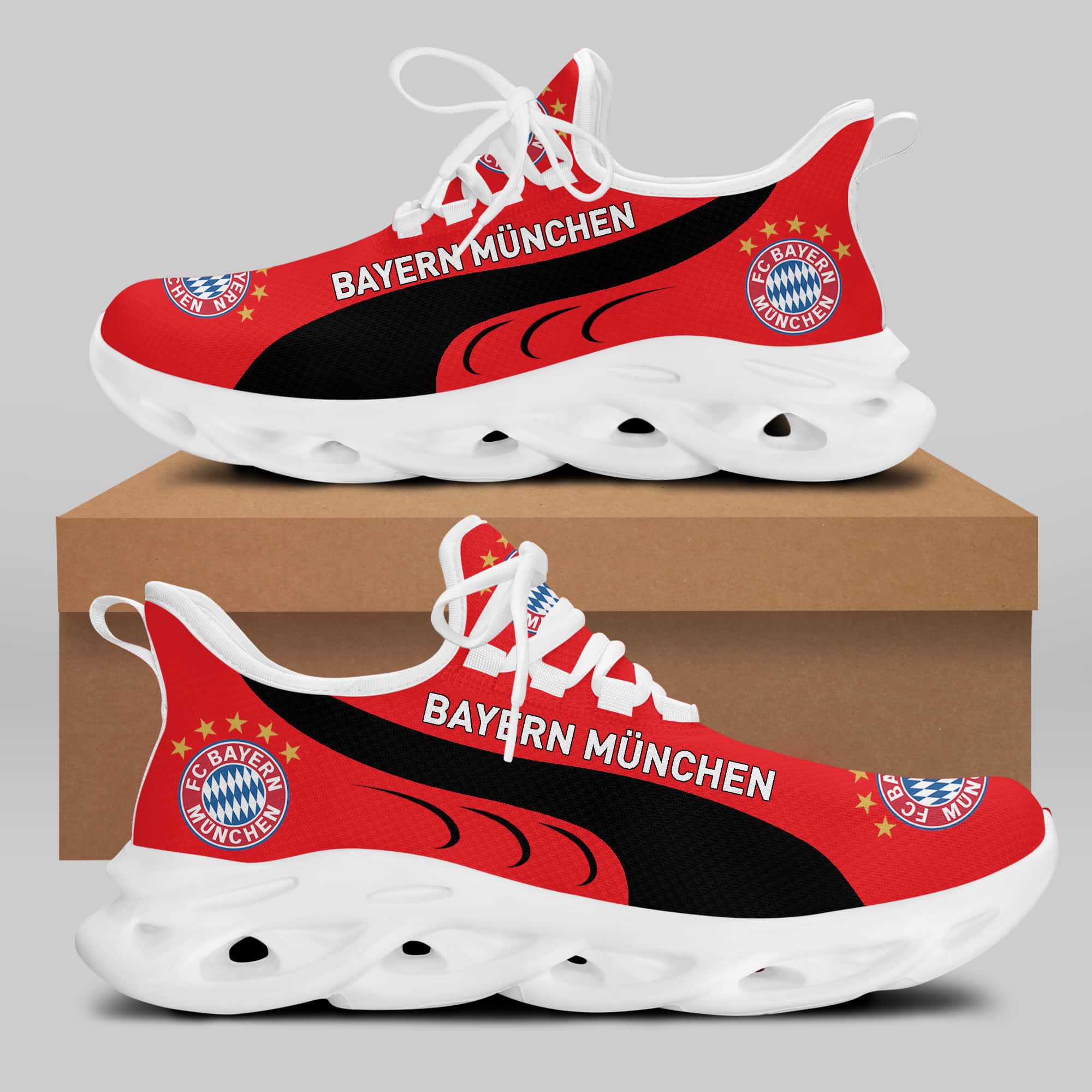 Fc Bayern Munich Running Shoes Max Soul Shoes Sneakers Ver 7 2