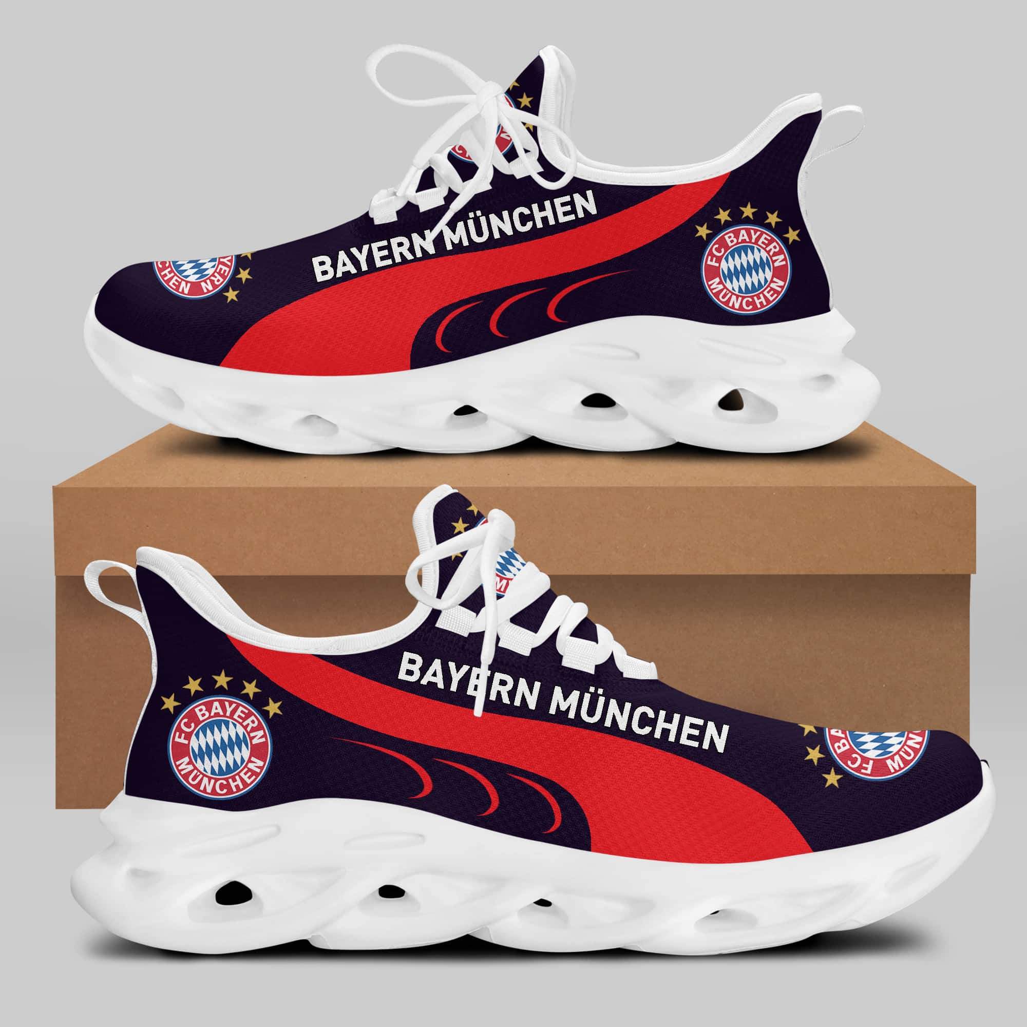 Fc Bayern Munich Running Shoes Max Soul Shoes Sneakers Ver 8 2