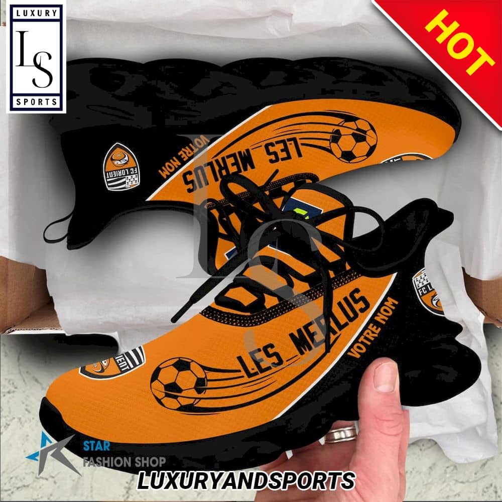 FC Lorient Ligue 1 Custom Name Max Soul Shoes 3